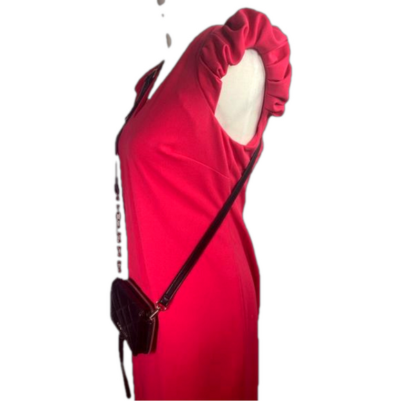 STEVE MADDEN Bmarilyn Faux-leather Chain Link Crossbody Purse black & chrome - Picture 7 of 17